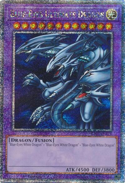 Blue-Eyes Ultimate Dragon (Quarter Century Secret Rare) (RA03-EN178) [Quarter Century Bonanza]