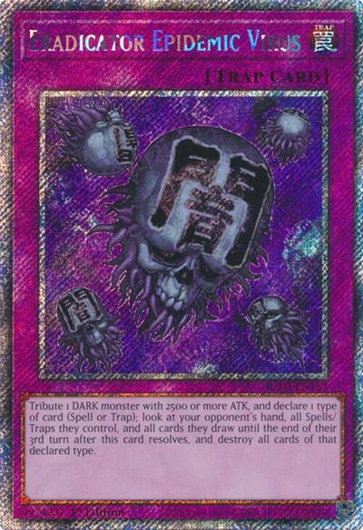 Eradicator Epidemic Virus (Platinum Secret Rare) (RA03-EN183) [Quarter Century Bonanza]