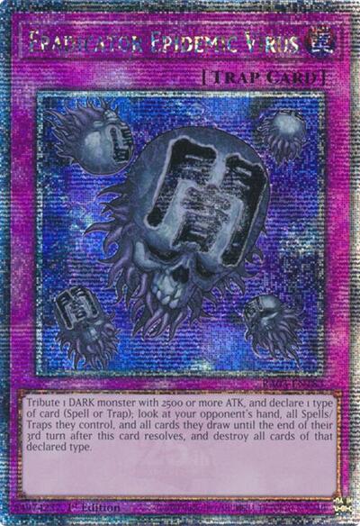 Eradicator Epidemic Virus (Quarter Century Secret Rare) (RA03-EN183) [Quarter Century Bonanza]