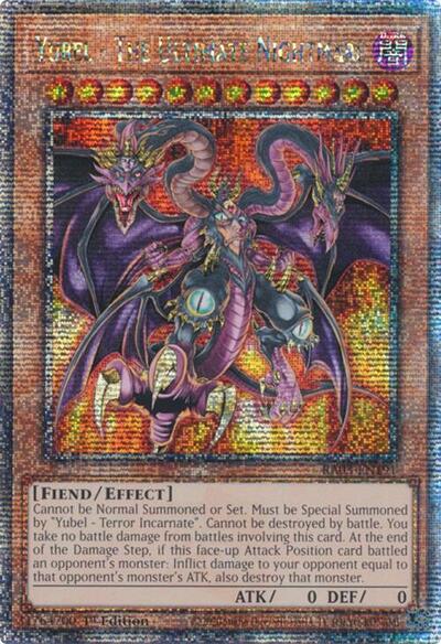 Yubel - The Ultimate Nightmare (Quarter Century Secret Rare) (RA03-EN191) [Quarter Century Bonanza]