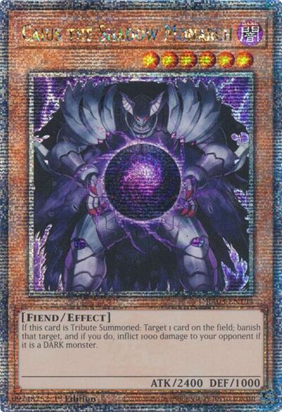 Caius the Shadow Monarch (Quarter Century Secret Rare) (RA03-EN194) [Quarter Century Bonanza]