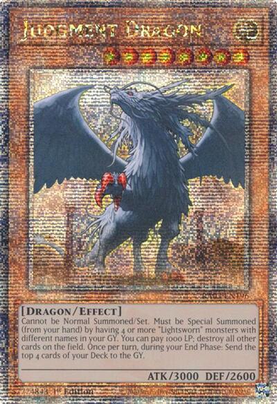 Judgment Dragon (Quarter Century Secret Rare) (RA03-EN196) [Quarter Century Bonanza]