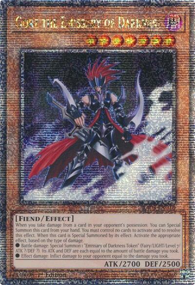 Gorz the Emissary of Darkness (Quarter Century Secret Rare) (RA03-EN210) [Quarter Century Bonanza]
