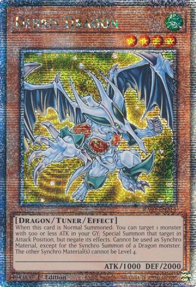 Debris Dragon (Quarter Century Secret Rare) (RA03-EN214) [Quarter Century Bonanza]