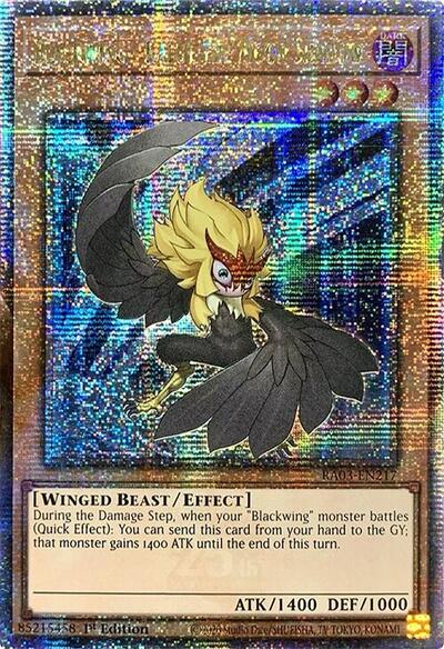 Blackwing - Kalut the Moon Shadow (Quarter Century Secret Rare) (RA03-EN217) [Quarter Century Bonanza]