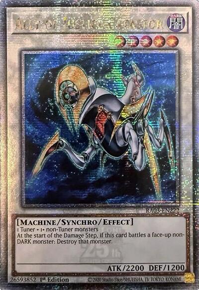 Ally of Justice Catastor (Quarter Century Secret Rare) (RA03-EN222) [Quarter Century Bonanza]