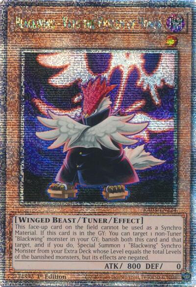 Blackwing - Vayu the Emblem of Honor (Quarter Century Secret Rare) (RA03-EN224) [Quarter Century Bonanza]