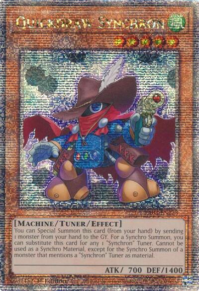 Quickdraw Synchron (Quarter Century Secret Rare) (RA03-EN228) [Quarter Century Bonanza]