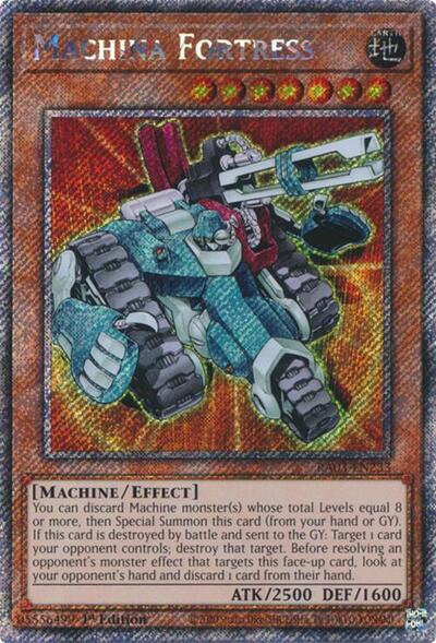 Machina Fortress (Platinum Secret Rare) (RA03-EN233) [Quarter Century Bonanza]