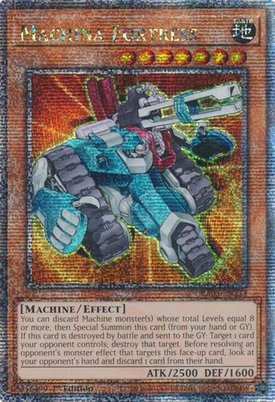 Machina Fortress (Quarter Century Secret Rare) (RA03-EN233) [Quarter Century Bonanza]