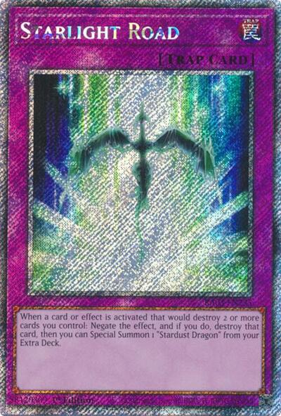 Starlight Road (Platinum Secret Rare) (RA03-EN235) [Quarter Century Bonanza]