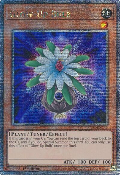 Glow-Up Bulb (Quarter Century Secret Rare) (RA03-EN245) [Quarter Century Bonanza]