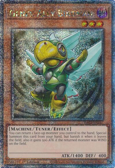 Genex Ally Birdman (Quarter Century Secret Rare) (RA03-EN247) [Quarter Century Bonanza]