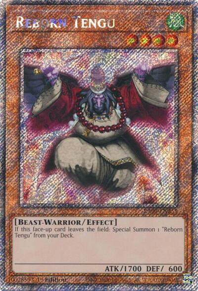Reborn Tengu (Platinum Secret Rare) (RA03-EN251) [Quarter Century Bonanza]