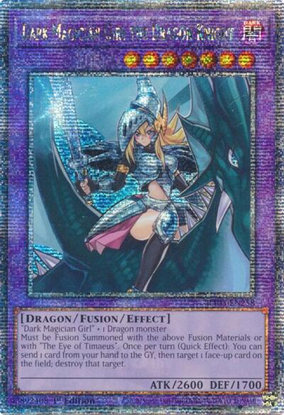 Dark Magician Girl the Dragon Knight (Quarter Century Secret Rare) (RA03-EN258) [Quarter Century Bonanza]