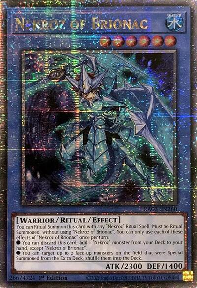 Nekroz of Brionac (Quarter Century Secret Rare) (RA03-EN260) [Quarter Century Bonanza]