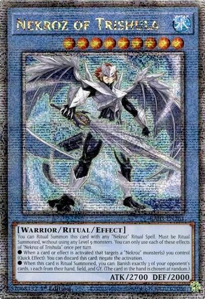 Nekroz of Trishula (Quarter Century Secret Rare) (RA03-EN261) [Quarter Century Bonanza]