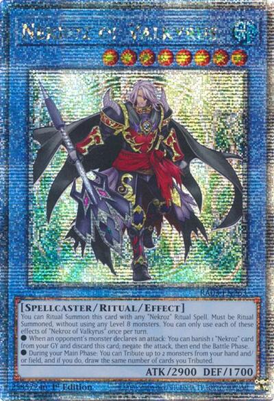Nekroz of Valkyrus (Quarter Century Secret Rare) (RA03-EN263) [Quarter Century Bonanza]