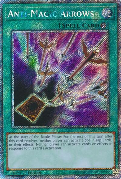 Anti-Magic Arrows (Platinum Secret Rare) (RA03-EN264) [Quarter Century Bonanza]