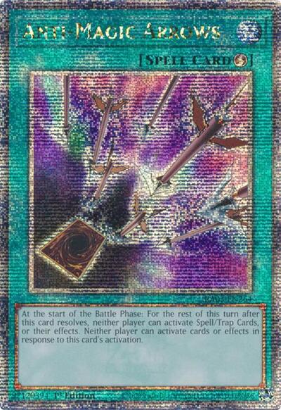 Anti-Magic Arrows (Quarter Century Secret Rare) (RA03-EN264) [Quarter Century Bonanza]