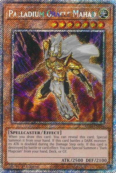 Palladium Oracle Mahad (Platinum Secret Rare) (RA03-EN266) [Quarter Century Bonanza]