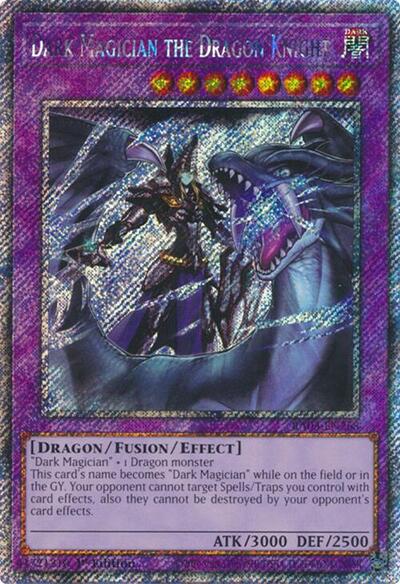 Dark Magician the Dragon Knight (Platinum Secret Rare) (RA03-EN268) [Quarter Century Bonanza]