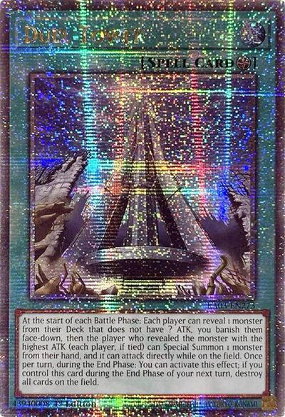 Duel Tower (Quarter Century Secret Rare) (RA03-EN273) [Quarter Century Bonanza]