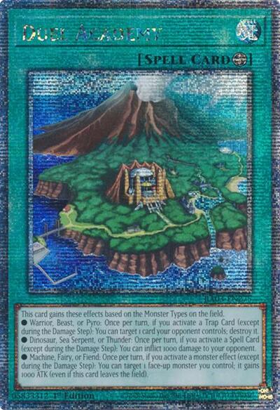 Duel Academy (Quarter Century Secret Rare) (RA03-EN275) [Quarter Century Bonanza]