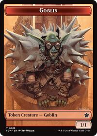 Goblin // Zombie Doubled-Sided Token (18 // 15) [Foundations]
