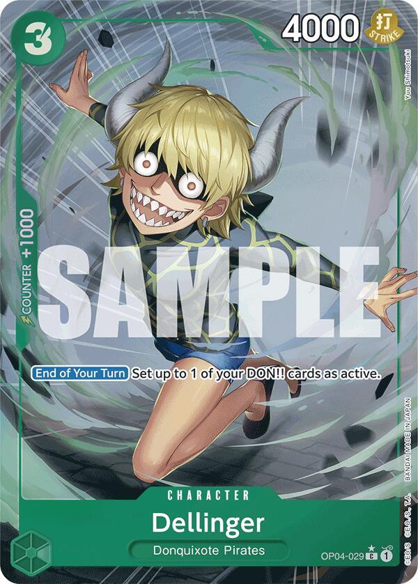 Dellinger (Full Art) (OP04-029) [Premium Booster -The Best-]