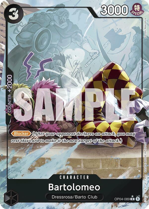 Bartolomeo (OP04-089) (Full Art) (OP04-089) [Premium Booster -The Best-]