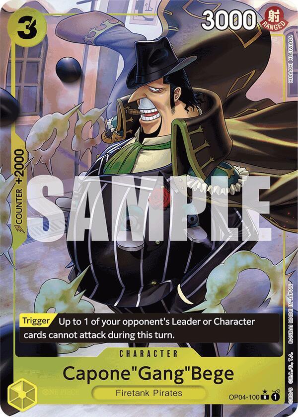Capone"Gang"Bege (OP04-100) (Full Art) (OP04-100) [Premium Booster -The Best-]