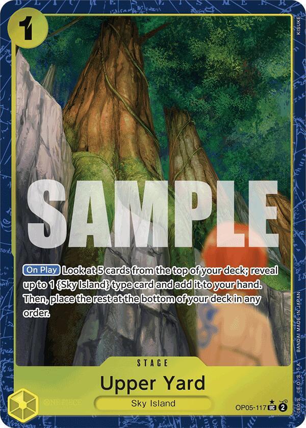 Upper Yard (Alternate Art) (OP05-117) [Premium Booster -The Best-]