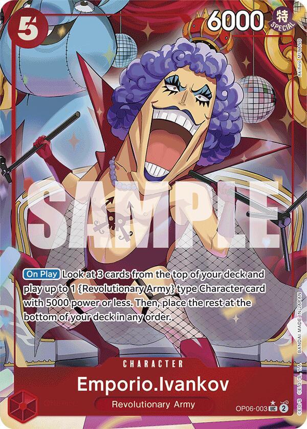 Emporio.Ivankov (Full Art) (OP06-003) [Premium Booster -The Best-]