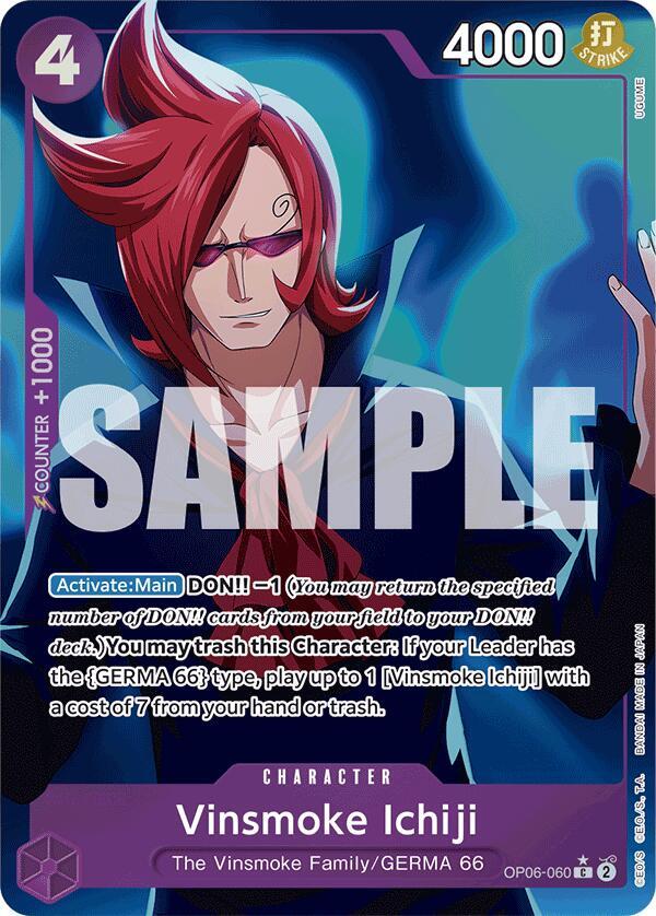 Vinsmoke Ichiji (OP06-060) (Full Art) (OP06-060) [Premium Booster -The Best-]