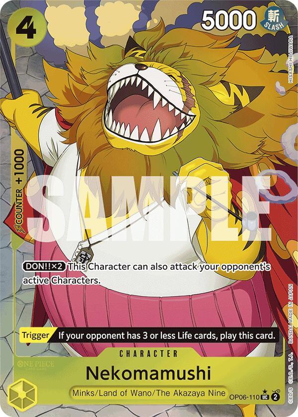 Nekomamushi (Full Art) (OP06-110) [Premium Booster -The Best-]