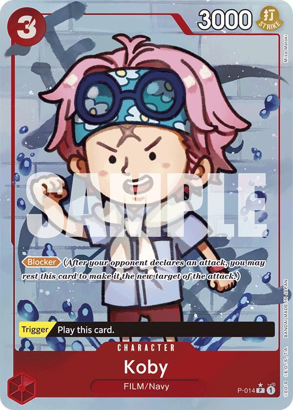 Koby (Full Art) (P-014) [Premium Booster -The Best-]