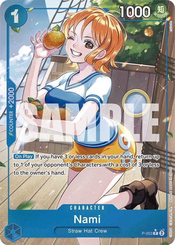 Nami (P-053) (Full Art) (P-053) [Premium Booster -The Best-]