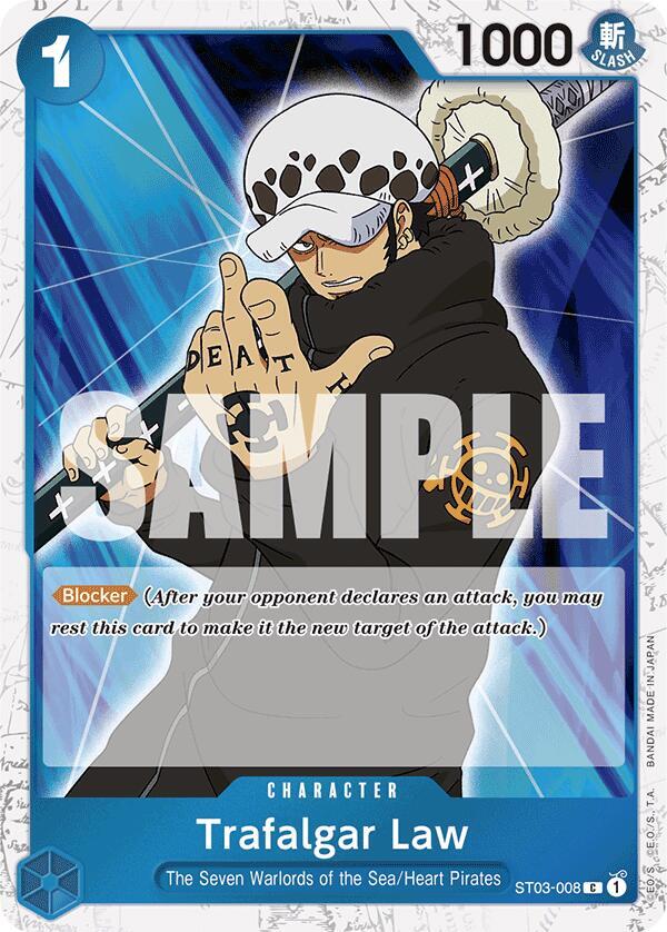 Trafalgar Law (ST03-008) (Jolly Roger Foil) (ST03-008) [Premium Booster -The Best-]