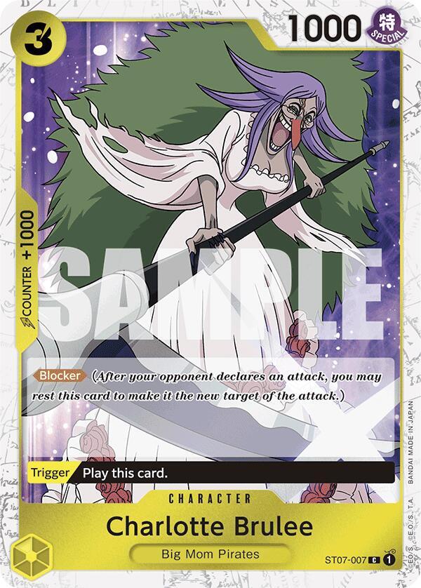 Charlotte Brulee (Jolly Roger Foil) (ST07-007) [Premium Booster -The Best-]