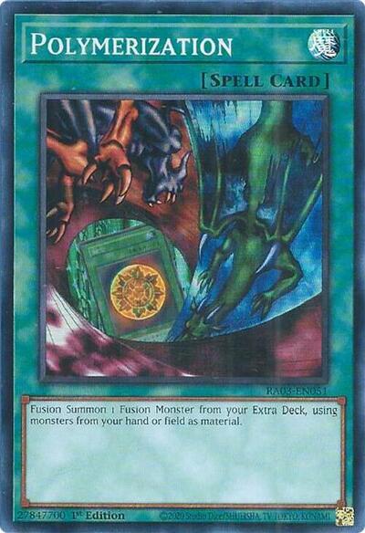 Polymerization (A) (Alternate Art) (RA03-EN051) [Quarter Century Bonanza]