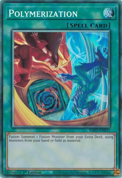 Polymerization (B) (HERO Art) (PCR) (RA03-EN051) [Quarter Century Bonanza]