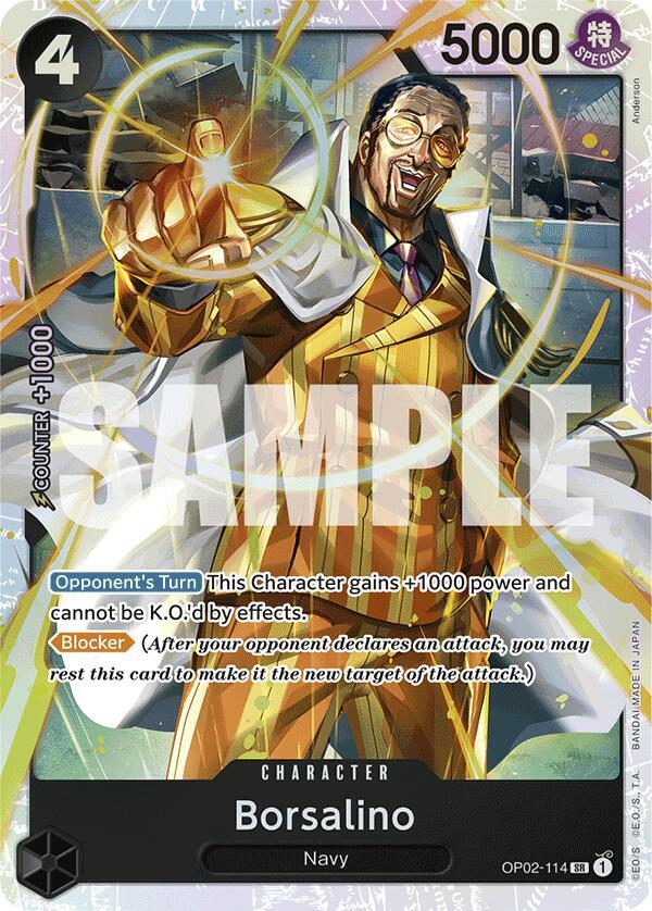Borsalino (Reprint) (OP02-114) [Premium Booster -The Best-]