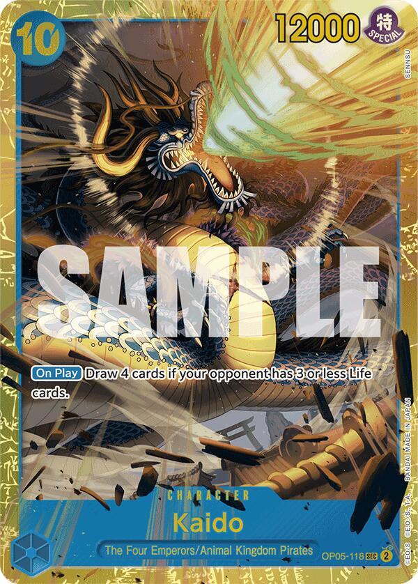 Kaido (OP05-118) (Reprint) (OP05-118) [Premium Booster -The Best-]