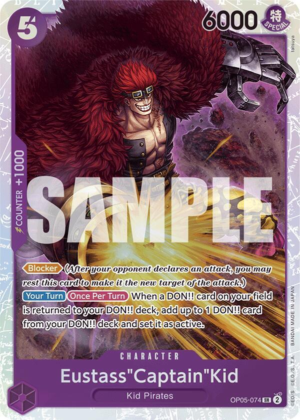 Eustass"Captain"Kid (Reprint) (OP05-074) [Premium Booster -The Best-]
