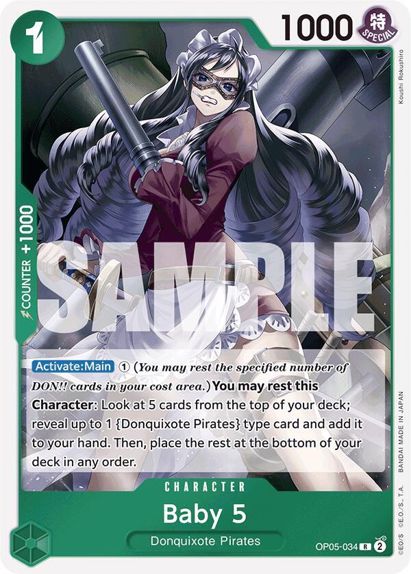 Baby 5 (OP05-034) (Reprint) (OP05-034) [Premium Booster -The Best-]