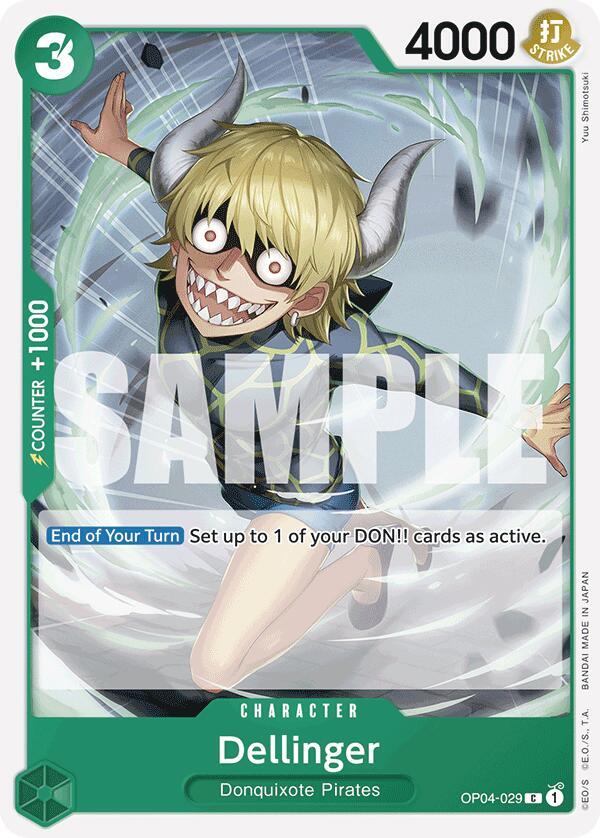 Dellinger (Reprint) (OP04-029) [Premium Booster -The Best-]