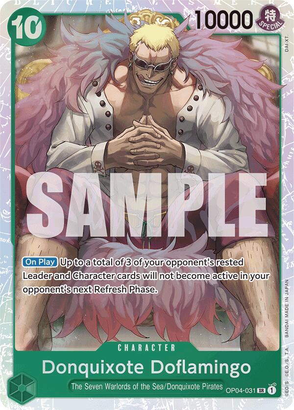 Donquixote Doflamingo (Reprint) (OP04-031) [Premium Booster -The Best-]
