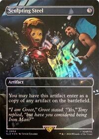 Sculpting Steel (Rainbow Foil) (864) [Secret Lair Drop Series]