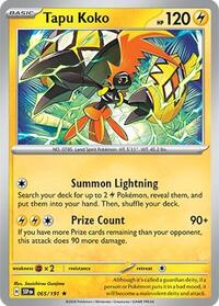 Tapu Koko (065/191) [Deck Exclusives]